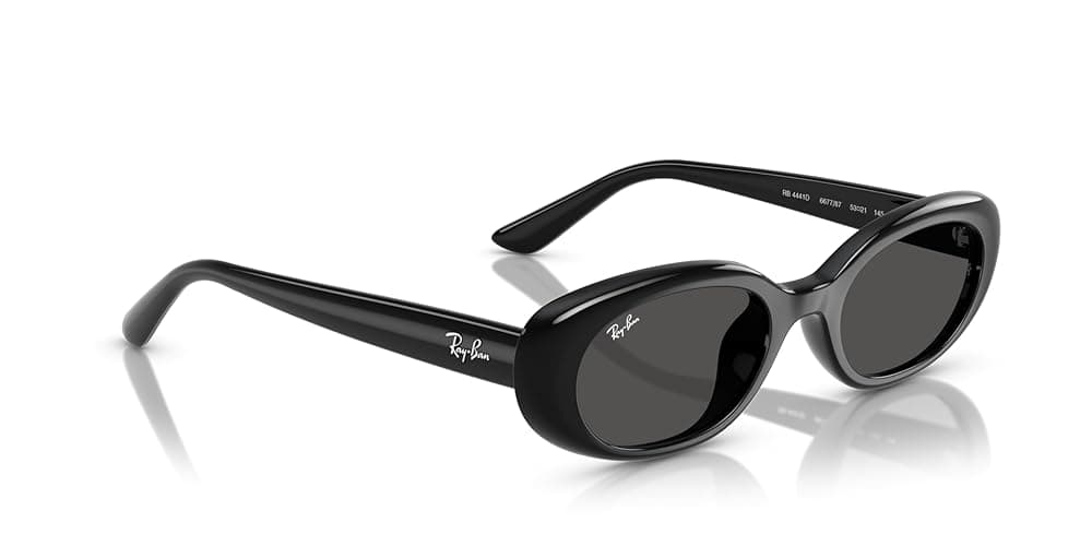 Ray-Ban Rb4441d Oval Sunglasses - Black/Dark Grey - 53 Millimeters thumbnail 7