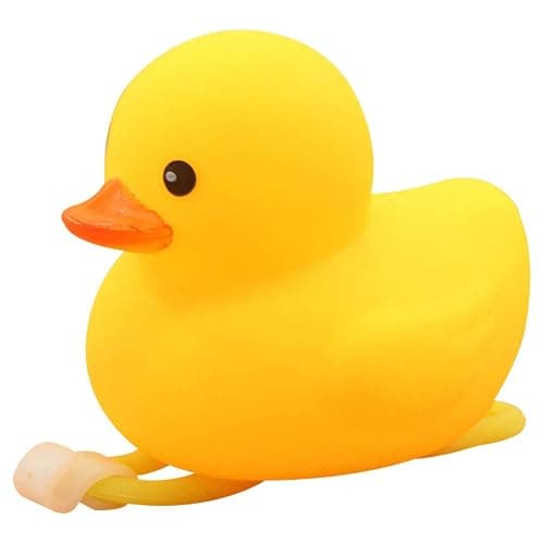 GARASANI Duck Bike Bell, Rubber Duck Bicycle Accessories, Bicycle Horns Mountain Bike Handlebar Light Bicycle Accessories thumbnail 2