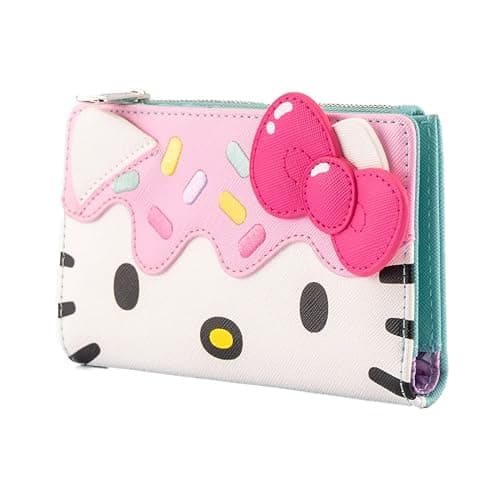 Loungefly Sanrio Hello Kitty Cupcake Faux Leather Flap Wallet thumbnail 4