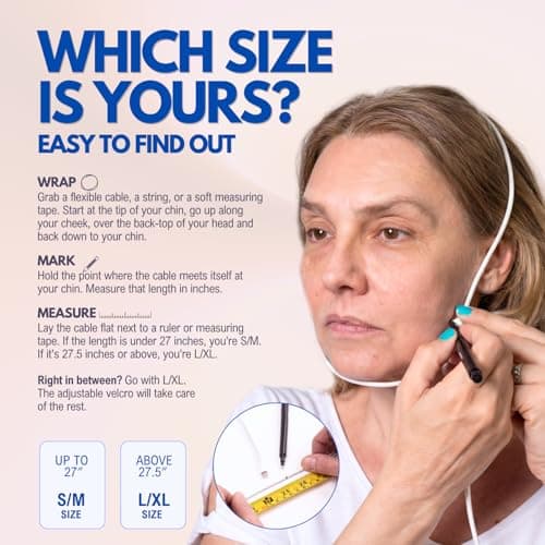 Pidoti Chin Strap CPAP Users, Comfortable CPAP Chin Strap Jaw Support to Keep Mouth Closed Positioning Nasal Breathing for Men and Women Who Breathe Through The Mouth During Sleep (Pink, S-M) thumbnail 5