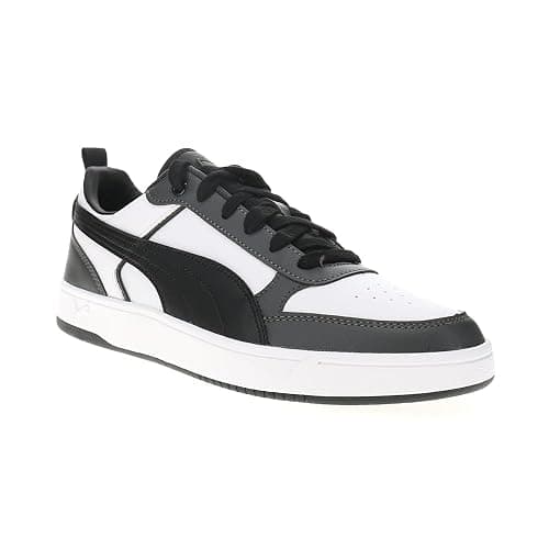 PUMA Mens Dribble Lace Up Sneakers Shoes Casual - Grey thumbnail 2
