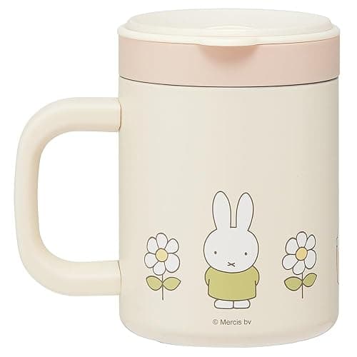 Skater STMG4NI Insulated Stainless Steel Mug with Inner Cup, Vacuum Insulated, Double Wall Construction, Miffy, 11.8 fl oz (320 ml) / 11.2 fl oz (330 ml) thumbnail 3