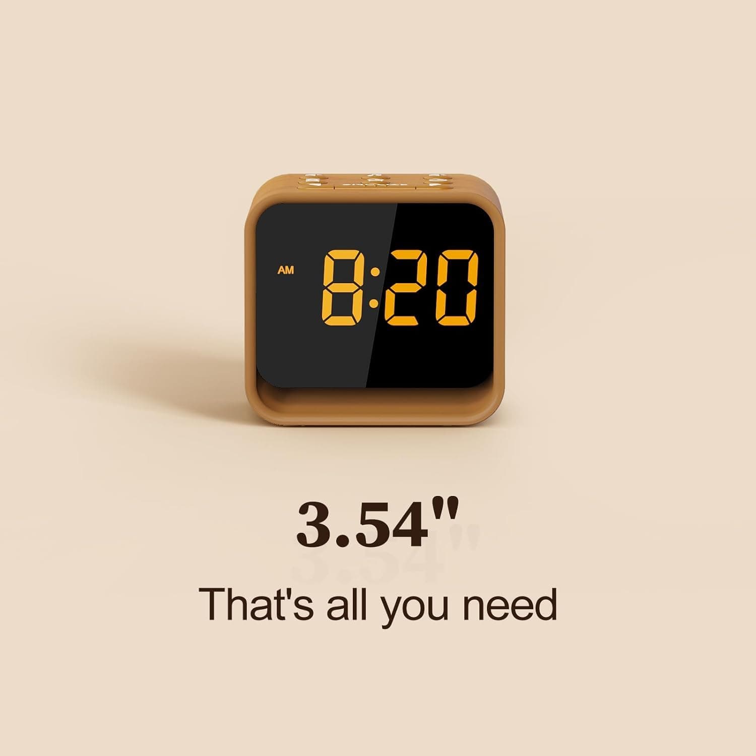 Acedeck Sound Machine Alarm Clock: Wooden Design Natural White Noise - Gentle Wake-Up with 8 Sounds - Nightlight for Phone-Free Sleep Routine thumbnail 7