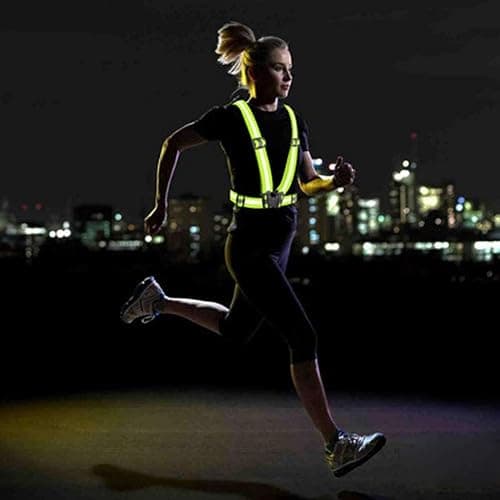 DRESBE Reflective Vest Gear Unisex Warning Vests Adjustable Laser Safety Band for Night Running Cycling Jogging Walking thumbnail 5