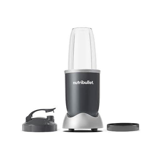 nutribullet Personal Blender, Shakes, Smoothies, Food Prep, and Frozen Blending, 24 Ounces, 600 Watt, Gray, NBR-0601WM thumbnail 3