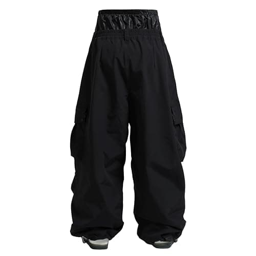 GSOU SNOW Women Men Ski Pants Snowboard Pants Super Baggy Snowboarding Loose Snow Sport Insulation Waterproof Windproof thumbnail 5