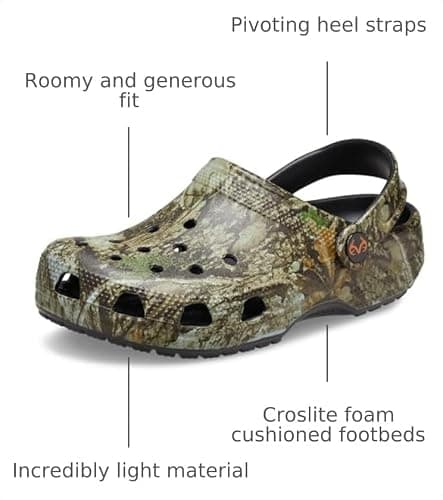Crocs Unisex-Child Classic Realtree Lined Clog thumbnail 3