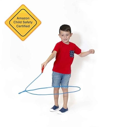 Western Stage Props Children’s Cowboy Kiddie Trick Rope Lasso Pre-Tied | Ages 4-10 | - Red thumbnail 4