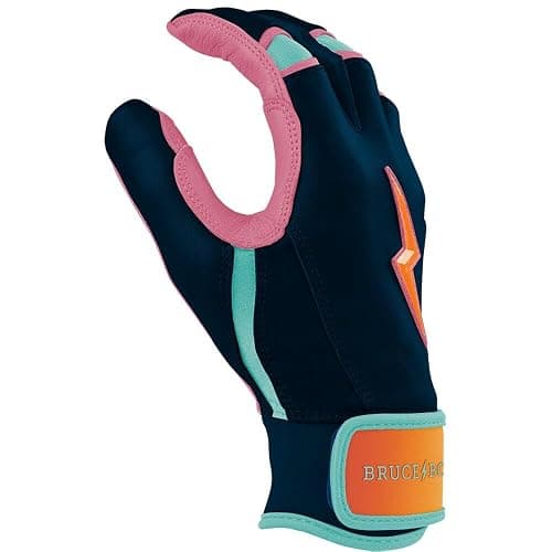 BRUCE BOLT Bear Series Short Cuff Batting Gloves - Bear Mayer Collection - Adult & Youth Sizes thumbnail 5