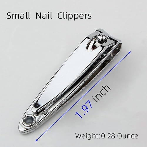 ULYSIA Nail Clippers Set, Ultra Sharp Stainless Steel Fingernail and Toenail Clipper Cutters,Travel Nail Kit for Men Women thumbnail 4