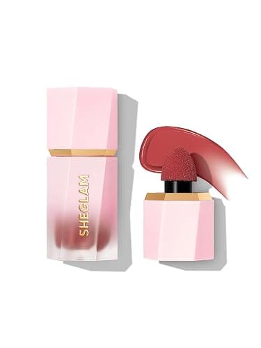 SHEGLAM Color Bloom Liquid Blush Makeup for Cheeks Matte Finish - Swipe Right - Matte Swipe Right - 0.18 Fl Oz (Pack of 1) - Image 1