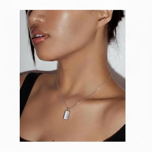 ZEWAR Moonstone Necklace for Women, 925 Sterling Silver New Beginnings Pendant, Meaningful Gift for Her, Friend, Daughter, Birthday or Graduation thumbnail 5
