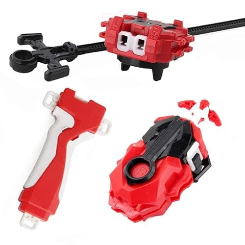 MUSTYBELT Bey Battling Top Burst Gyros Toy Set Toy Gift for Children Boys Ages 6 8 10 12+ Combat Battling Game 10 Burst Spinning Tops 3 Two Way Launchers Grip Starter thumbnail 2