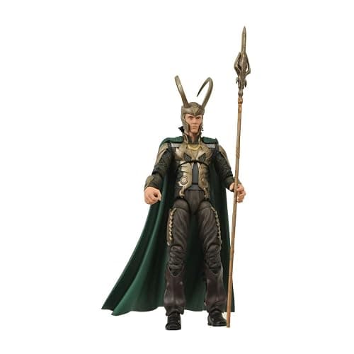 Diamond Select Toys Marvel Select: Loki (Movie Version) Action Figure | Marvel Select 8 Inch Action Figure - Movie Loki thumbnail 2