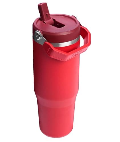 Stanley IceFlow Flip Straw Tumbler with Handle | Twist On Lid and Flip Up Straw | Leak Resistant Water Bottle | Insulated Stainless Steel | BPA-Free thumbnail 3