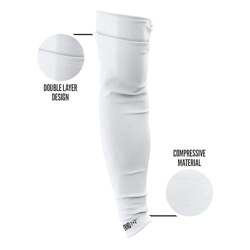 Nxtrnd Double Arm Sleeves, Two Tone Arm Sleeve, Football Arm Sleeves, Sold as a Pair thumbnail 3