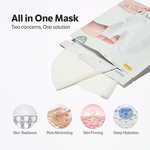 SUNGBOON EDITOR Deep Collagen Overnight Mask Hydrating Mask for Glass Skin, Wrinkle Care, Firming & Pore Refining 2,160,000PPB Collagen + 9 Peptides Stocking Stuffers for Women Korean Skincare, 4ea thumbnail 6