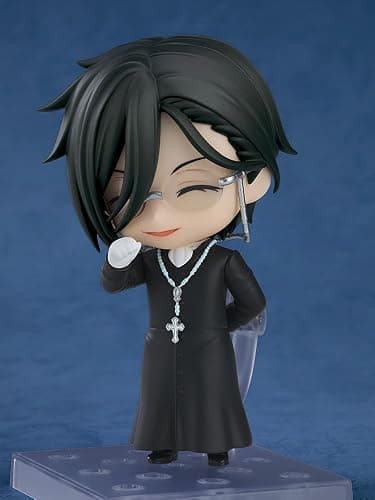 Good Smile Arts Shanghai Black Butler: Boarding School Arc - Sebastian Michaelis (Sapphire Owl Ver.) Nendoroid Action Figure thumbnail 6