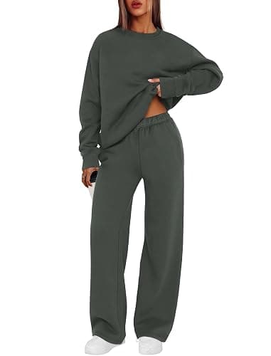 XIEERDUO Sweatsuits Women 2 Piece Outfit Matching Lounge Sets Fall Outfits 2025 Fashion Clothing Crewneck Track Suits - Image 1