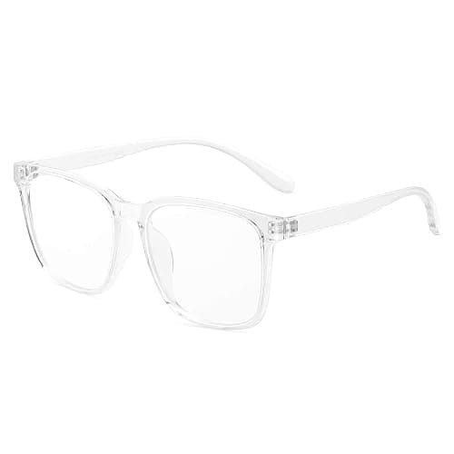 TEAPLMTT Oversized Square Blue Light Blocking Glasses Anti Glare Computer Glasses thumbnail 6