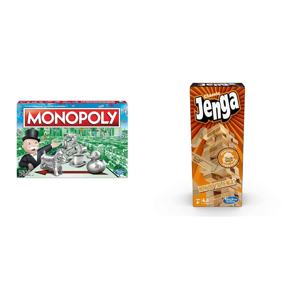 Hasbro Gaming Monopoly - Juego de Mesa de Negociar Propiedades con Bandeja de Almacenamiento y Tokens Grandes para 2 a 6 Jugadores a Partir de 8 años - Regalos de Navidad y Reyes Magos thumbnail 2
