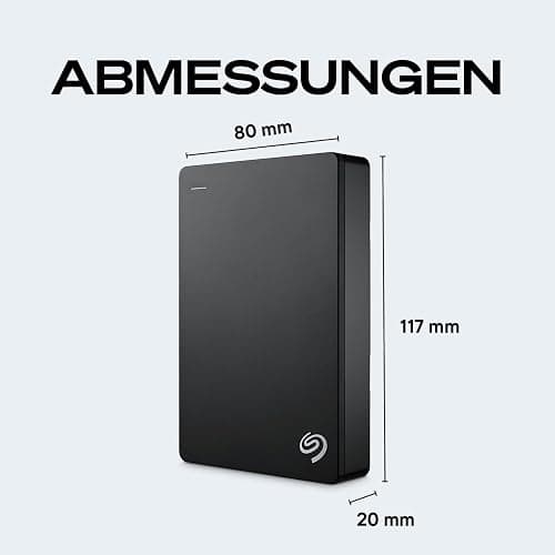 Seagate Portable Drive 4TB tragbare externe Festplatte, 2.5 Zoll, USB 3.0, inkl. Datenrettungsdienst (STGX4000400) thumbnail 10