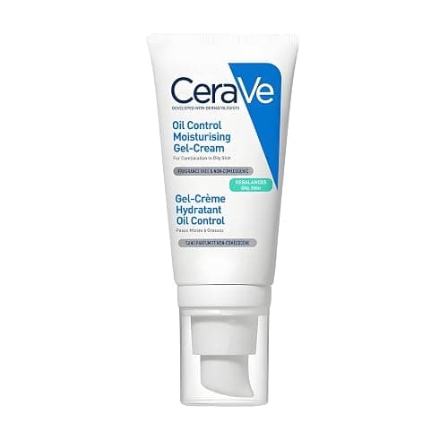 CeraVe Oil Control Gel-Cream, Niacinamide Face Moisturizer, Oily Skin 1.7oz | Lightweight Hyaluronic Acid Gel Cream Skin Care Formula Uses Oil Absorbing Technology To Deliver A Daily Matte Finish - Image 1