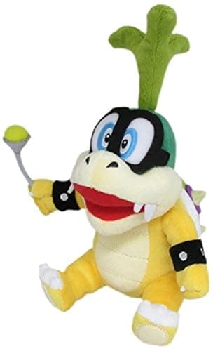 Little Buddy Super Mario Series Iggy Koopa 8" Plush - Image 1