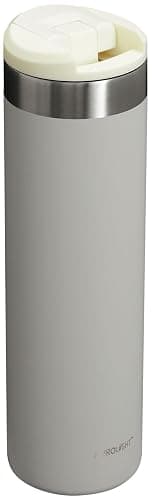 Stanley AeroLight Transit Bottle 20 oz | Locking Drink Through Lid | Leak Resistant Water Bottle or Coffee Travel Mug | Lightweight Insulated Stainless Steel | BPA-Free | Ash thumbnail 4