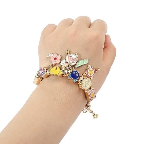 rongji jewelry Cartoon Anime Kitty Cat Bracelet, Cute Kawaii Metal Bracelet, Birthday Christmas Accessory Gift for Lady, Daughter, Granddaughter thumbnail 5