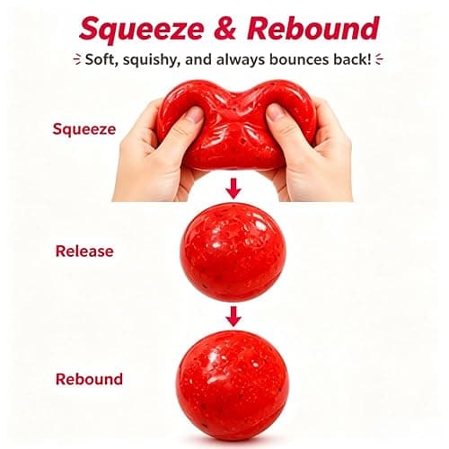 Slushy Squishies, Slushy Watermelon Squishies Stress Relief Ball，Realistic Watermelon Fruit Slush Stress Ball，Soft Stress Relief Sensory Fidget Toys thumbnail 4