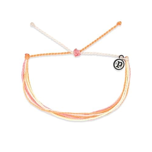 Pura Vida Original Bracelet Spring Equinox - Signature Wax-Coated String Design - Adjustable Sliding Knot, One Size - Image 1