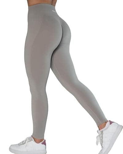 AUROLA Workout Leggings for Women Seamless Scrunch Tights Tummy Control Gym Fitness Girl Sport Active Yoga Pants thumbnail 3