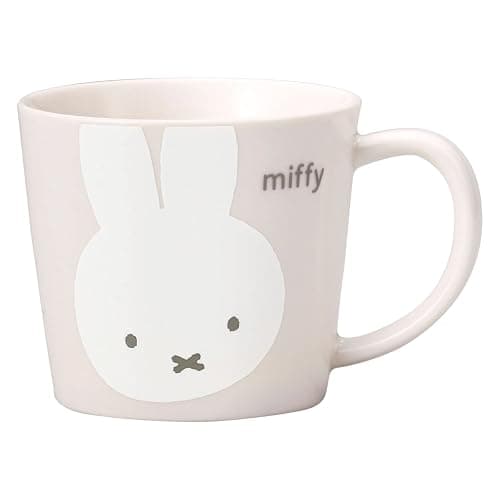 Kaneshotouki 288101 Dick Bruna Miffy Mug, Medium, Approx. 9.5 fl oz (280 ml), Miffy White Face, Standard, Made in Japan - Image 1
