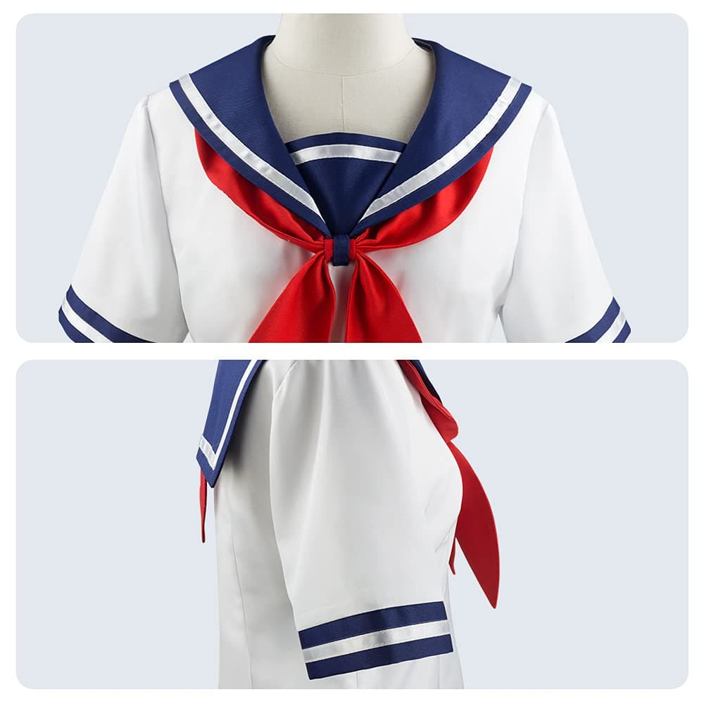 Women Anime Yandere Simulator Ayano Aishi Yandere Chan Cosplay Costume School Uniform Japanese Sailor Girl thumbnail 5