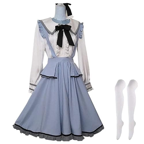 Lmetsky Women Costume Dress Outfit Costume Uniform Full Set Halloween thumbnail 3