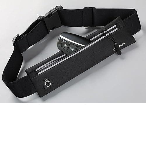 Slim Running Belt Fanny Pack for Men Women, Running Phone Holder Runners Pouch Waist Pack for Workout, Money Belt, Running Gear Accessories [Fits ALL Phones] thumbnail 2