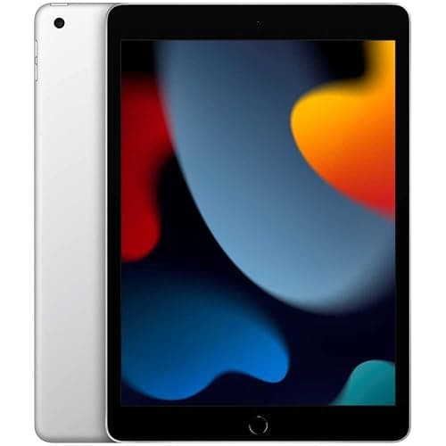 Apple 2021 iPad 9th Gen (10.2 inch, Wi-Fi + Cellular, 64GB) Silver (Renewed) - Image 1