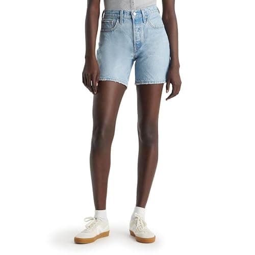 Levi's Womens 501 Mid Thigh Short thumbnail 4