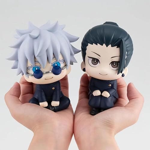 QAHEART JJK Figure Gojos Geto Suguru Anime Figures Statues 2PCS JJK Look Up Anime Action Figurine Ornament 10CM thumbnail 4