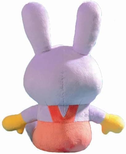 SAJISP The Amazing Digital Circus Plush,10" Jax Plushies Toy Gift, Cute Stuffed Figure Doll for Kids and Adults, Birthday Halloween Christmas Choice for Boys Girls thumbnail 6