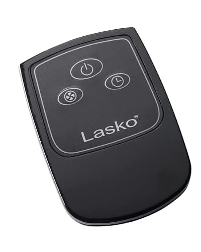 Lasko Oscillating Cyclone Pedestal Fan, Adjustable Height, Timer, Remote Control, 3 Speeds, for Bedroom, Living Room, Home Office, 18", Black, 1843 thumbnail 12