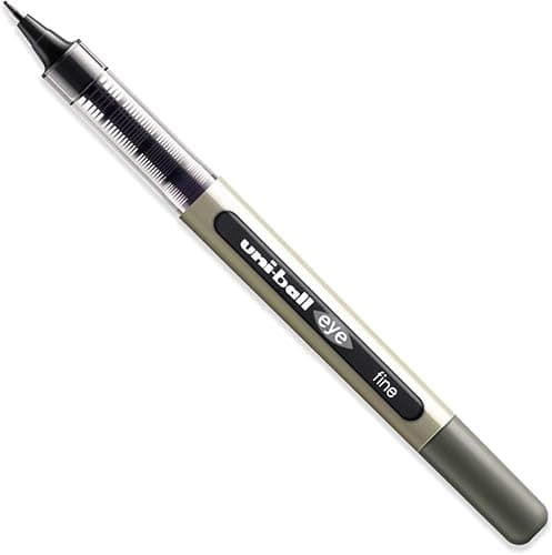 uni-ball EYE - UB-157E Rollerball Pens - 0.7mm Nib - Black - Pack of 4 thumbnail 4