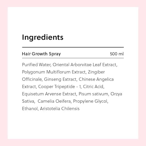 Revolutionary Hair Regrowth Serum - Fights Hair Thinning & Hair Loss - Strengthens, Thickens and Accelerates Hair Growth- Non Greasy and Hormone Free Spray For Scalp- 50ml - Forhair thumbnail 8