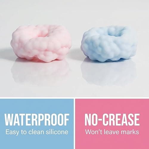 2026 New Crunchy Squishy Noisy Stress Balls Ice Skin Fidget Sensory Toys for Relaxing Anxiety Stress Relief Focus, 2pcs(Pink+Blue), Gifts thumbnail 5