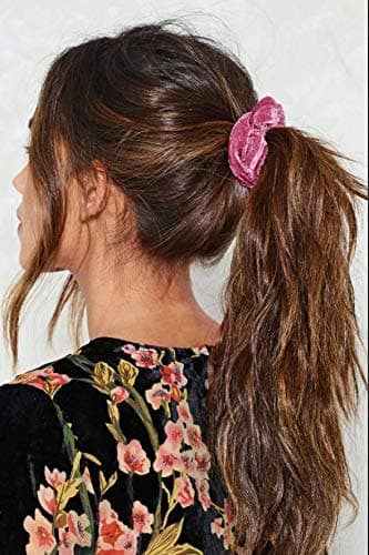 Chloven 45 Pcs Hair Scrunchies Velvet Elastics Hair Bands Scrunchy Hair Ties Ropes Scrunchie for Women Girls Hair Accessories - Great Gift for Holiday Seasons thumbnail 8