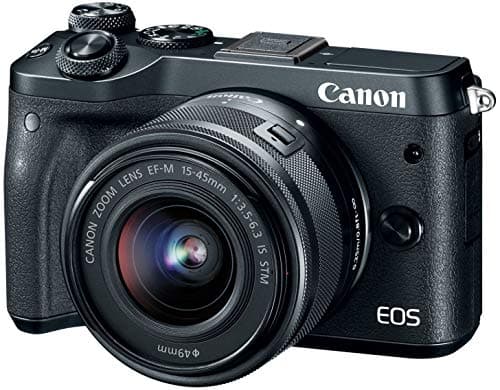 Canon EOS M6 (Black) EF-M 15-45mm f/3.5-6.3 is STM Lens Kit (Renewed) thumbnail 6