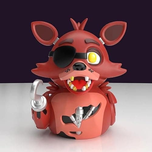 TUBBZ Boxed Edition: Five Nights At Freddy's - Foxy Cosplaying Rubber Duck Vinyl Figure thumbnail 2