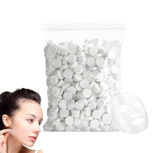 100 Stücke Hautpflege Maske,Compress Gesichtsmaske Selber Machen Diy Gesichtsmasken Diy Sheet Mask Compressed Face Einweg Gesichtsmasken Komprimierte Gesichtsmaske Tabletten Masken Beauty - Image 1