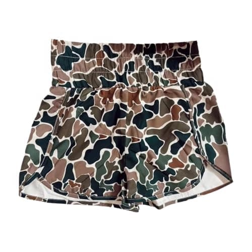 RICHTRUE Camo Boxer Shorts Women Cute Graphic Y2k Shorts Colorful Summer Bottoms 2025 Trendy - Image 1